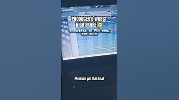 Producer’s worst nightmare 🤯 #producer #crash #flstudio #studiolife