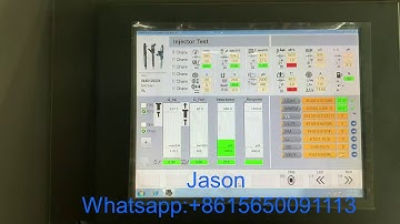 EPS205 NTS205 XNS205 Common rail injector test bench