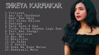 BEST SONGS OF SHREYA KARMAKAR | kumpulan lagu India | Indian songs | Shreya Karmakar~