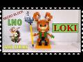 🔥 Construyendo a LOKI en Miniatura 🟢⚡ | Microblock LNO GIFT SERIES (240 Piezas) + Resultado ÉPICO
