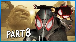 SPIDER-MAN 2 - Gameplay Part 8 - SANDMAN (FULL GAME) [4K 60FPS PS5]