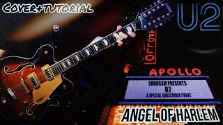 U2 - Angel Of Harlem (Guitar Cover/Tutorial) Live Apollo Theater 2018 Line 6 Helix The Sphere Edge