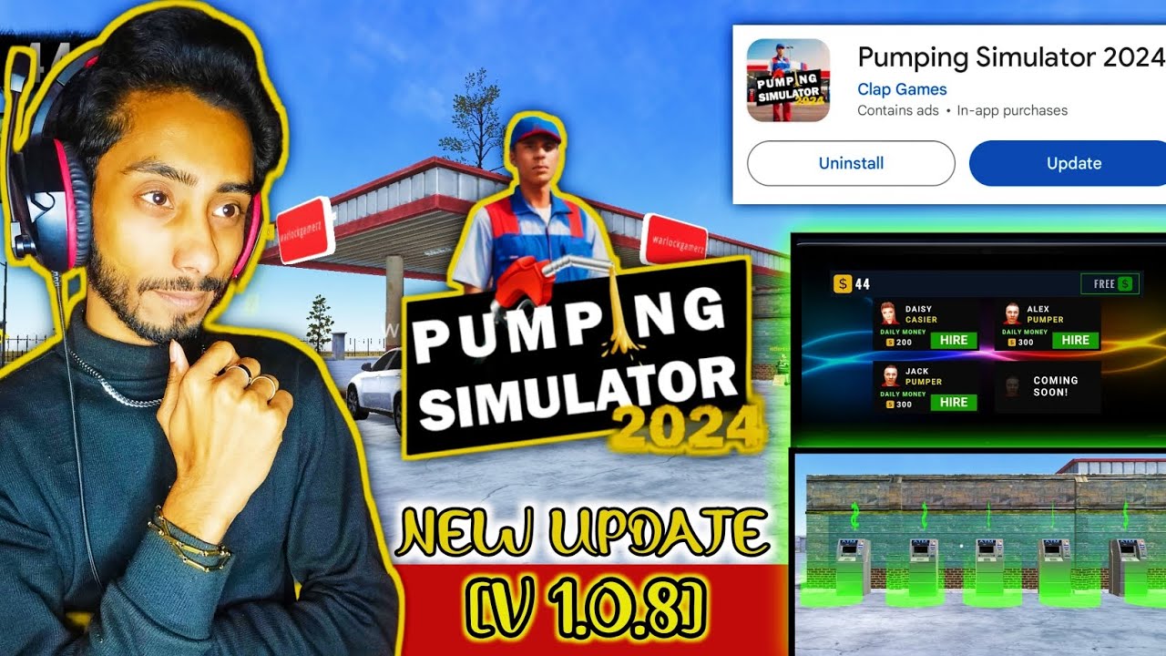 🔥 New Update [V1.0.8] || pumping simulator 2024 - YouTube