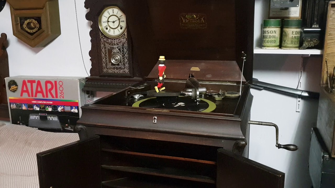 Gramophone Phonograph Toy Dancer YouTube