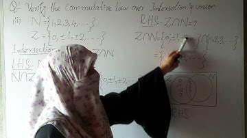 Exercise 1.3 unit 1 venn diagram Q1(i)intersection