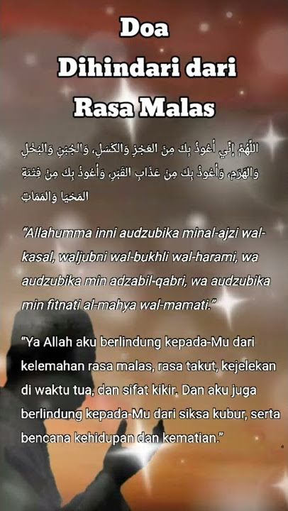 Doa dihindari dari rasa malas#shorts #doa #sholawat #trending #viral