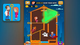 Home Pin - Pull Pin Puzzle Gameplay (iOS, Android) screenshot 3