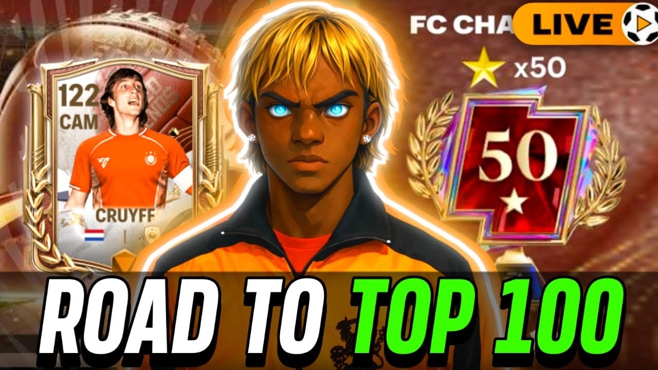 CRUYFF CAPPED LEGENDS I LIVE🔴 I FC MOBILE FUTURE STARS