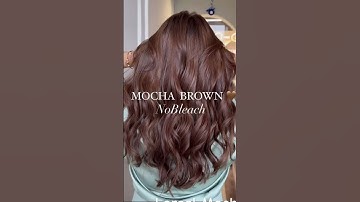 Loreal 6.8 mocha brown hair color |#shortsvideo #trending #shortsfeed #mochabrowm #lorealhaircolor