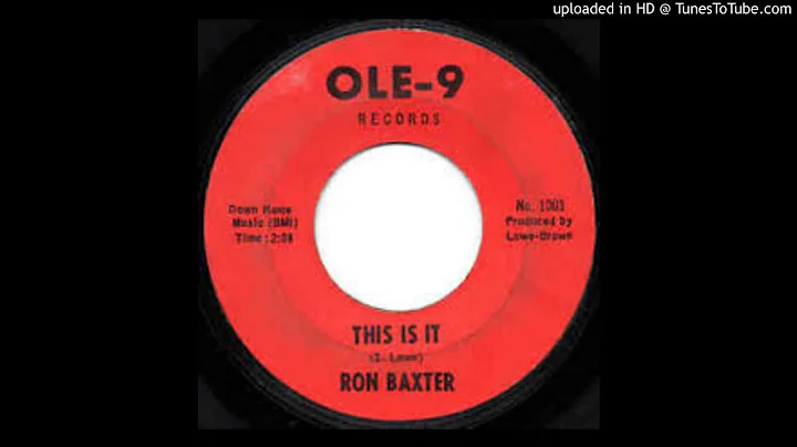 RON BAXTER - THIS IS IT