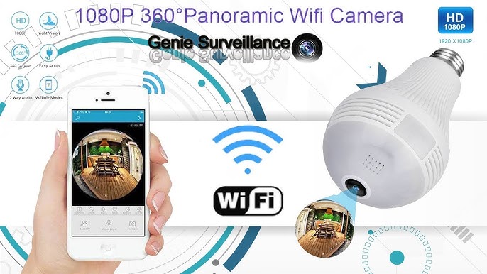 Vidéosurveillance Mini Caméra Espion WiFi HD 1080P Secrètes la