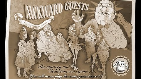 Awkward Guests Board Game(170516-M)