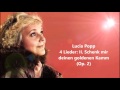 Lucia Popp: The complete &quot;4 Lieder Op. 2&quot; (Schönberg)