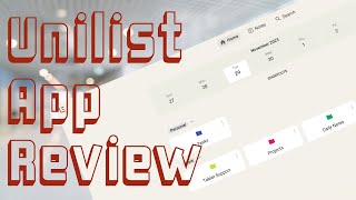 Unilist App Review (New Software!) screenshot 5