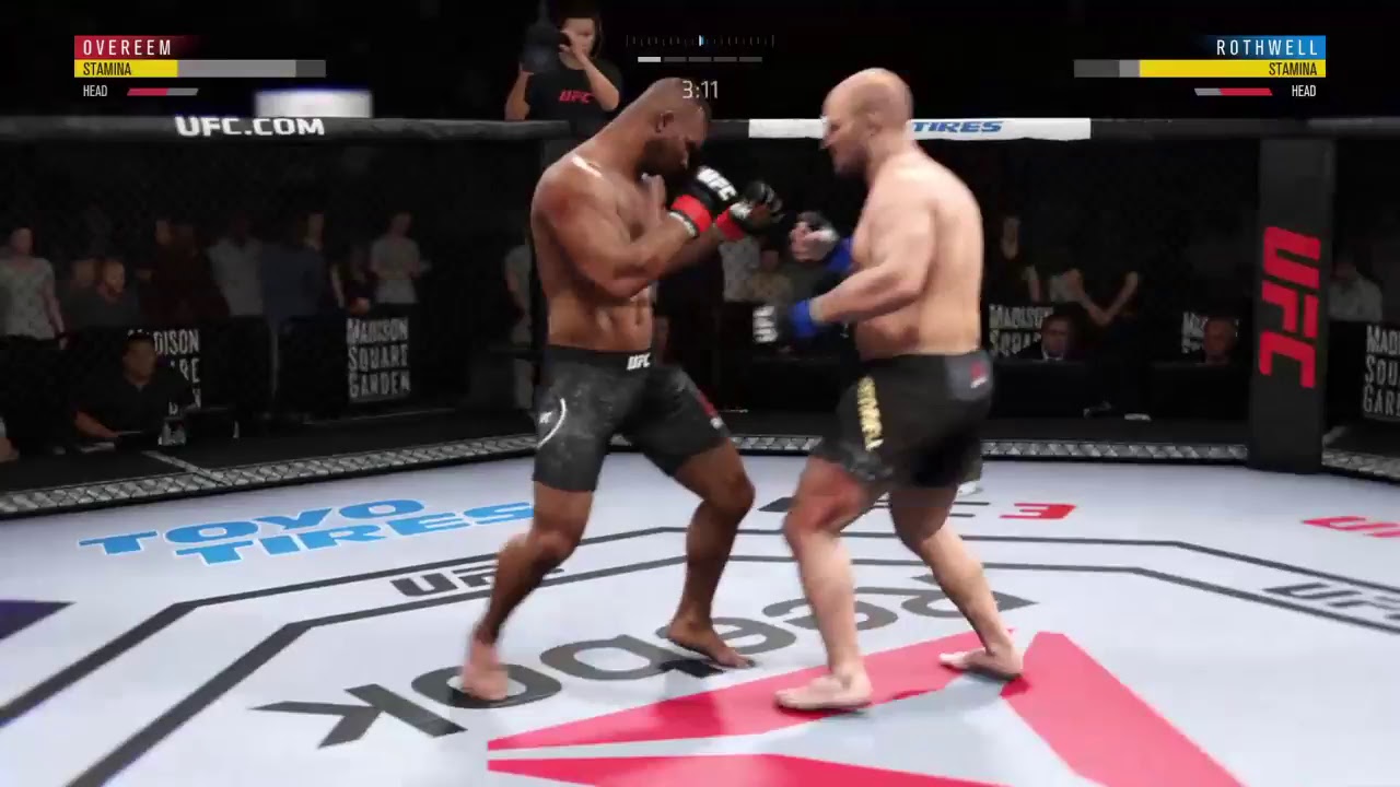 UFC 18 gameplay YouTube