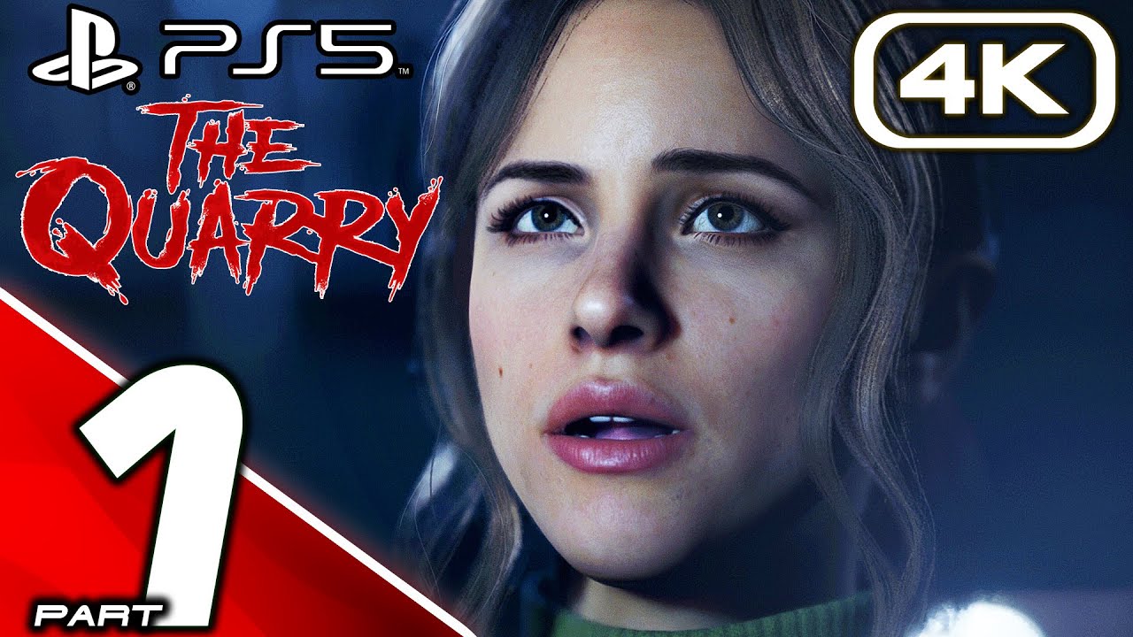 THE QUARRY PS5 Gameplay Walkthrough Part 1 FULL GAME (4K 60FPS) No  Commentary 