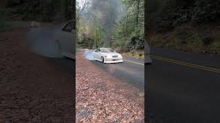 Om606 Mercedes turbo diesel swapped mark ii #jzx100 #turbo #diesel #drift #car #burnout