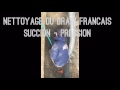 Nettoyage du drain franais  la succion  pression