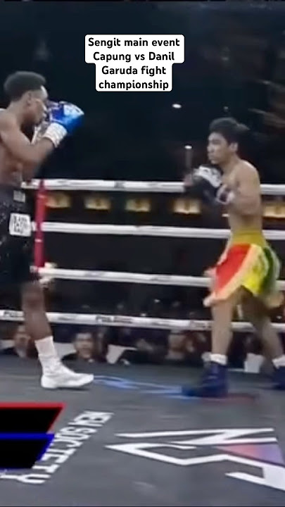 Pertandingan sengit capung vs danil | Garuda fight championship #combatsports
