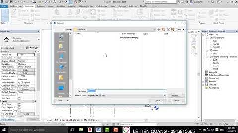 Tự học Revit Structure Bài 5 Dựng Level trong Revit