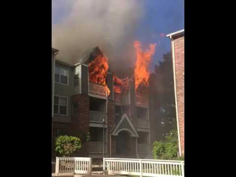 apartment complex fire denver tech center parliament apartments