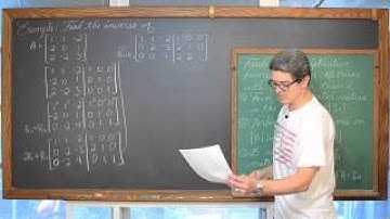 Inverse of an NxN Matrix