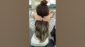 Tóc kẹp chữ u tóc giả nối dài #tockep #tocgiadai