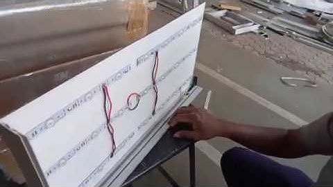 Fabric Backlit Frame assembly - SEG ( Silicon Edge Graphics)