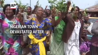 Nigerian town devastated after church attack