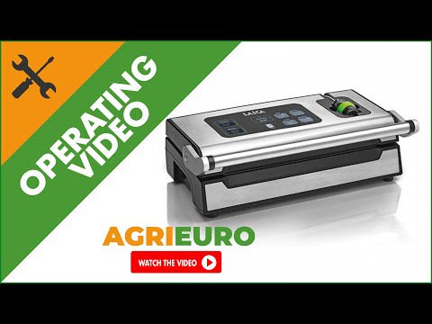 Laica VT3240 XPro Vacuum Sealer double sealing bar Operating video