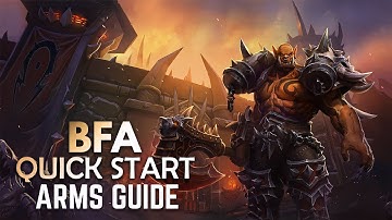 BFA Quick Start BASIC Guide: ARMS WARRIOR (PATCH 8.0)