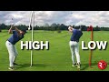How to: Hit your golf ball VERY HIGH or SUPER LOW - YouTube