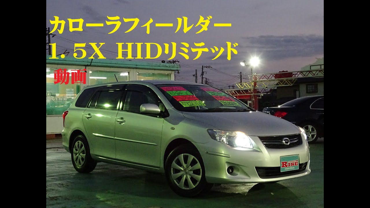 H22年 NZE141 カローラ フィールダー 後期 左右テールランプ 点灯OK 
