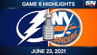 NHL Game Highlights | Lightning vs. Islanders, Game 6 - Jun. 23, 2021