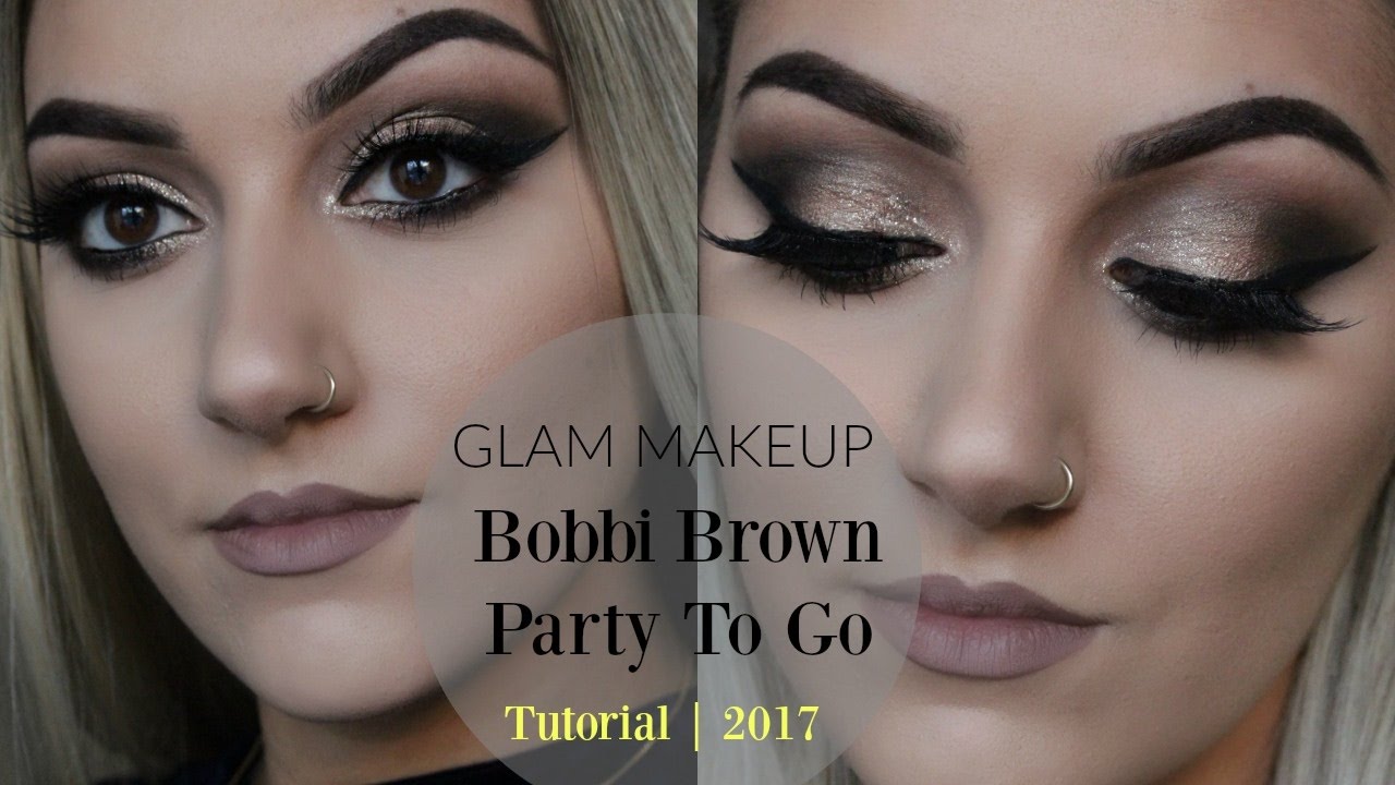 GLAM MAKEUP Bobbi Brown Party To Go Tutorial 2017 YouTube