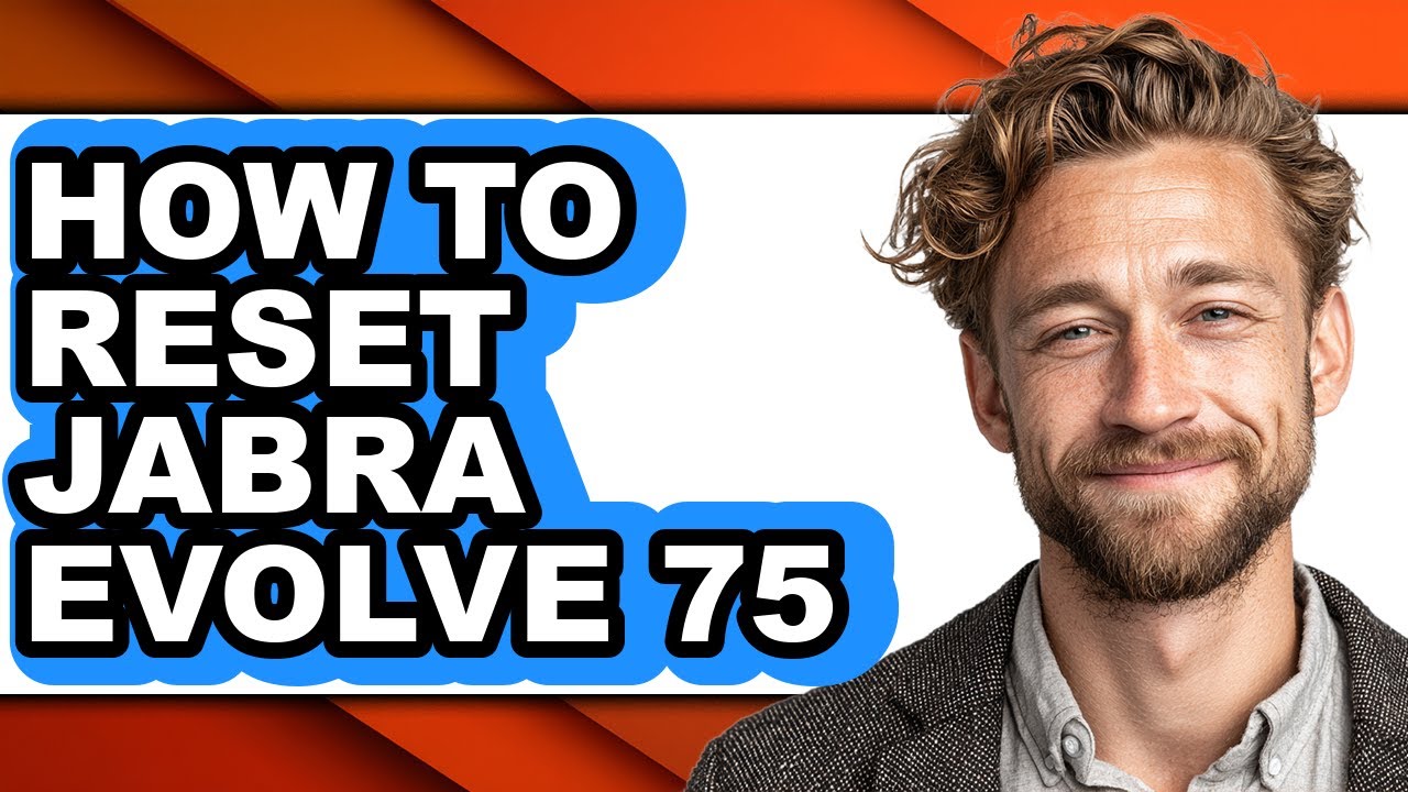 How to Reset Jabra Evolve 75 (full Guide) - YouTube