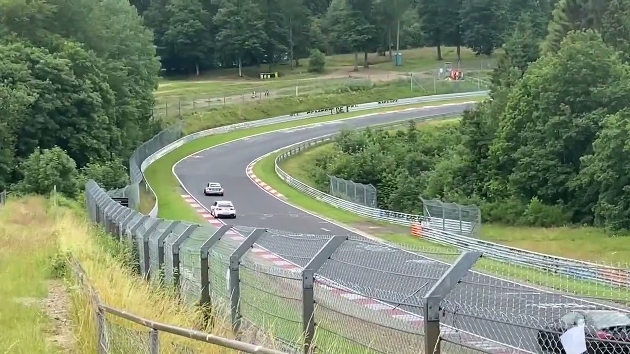 BMW Z3 M Coupe | BMW M Coupe fly by at Nordschleife Nürburgring