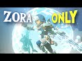 Can you beat tears of the kingdom using only zora gear