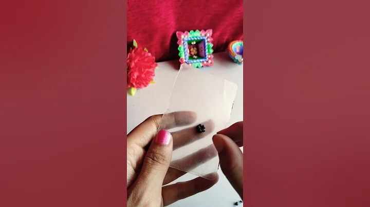 Dry Clay art Pendant 🩷 or rings💍 #cute #art #craft #crativeart #shorts