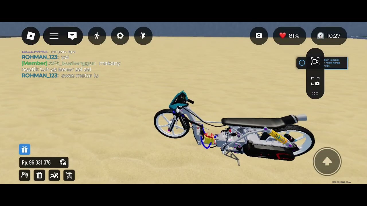 Balap sama aku dapet hadiah pap mana? Mana kau tak nepatin janji cil cil masih kecil udh tau pap