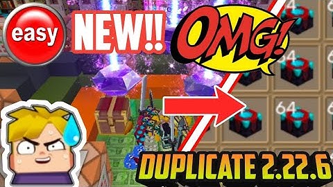 Duplicate Glitch 2.22.6 | Latest Skyblock Duplicate Glitch! 100% WORK!! [ Blockman GO : Skyblock ]