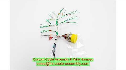 Khai thác điện tùy chỉnh I-Pex 2679 Nhà sản xuất lắp ráp cáp 20978-040T-01 20974-040T-01 3655-0401 3