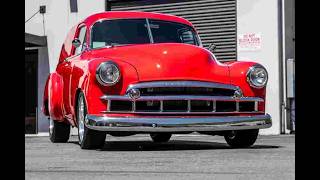 1950 Chevrolet Sedan Delivery hot rod test drive at Laguna Classic Cars