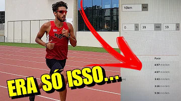 Como calcular quilometragem na corrida?