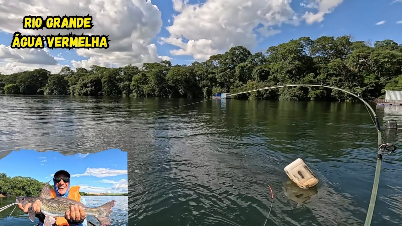 ISSO É QUE É PESCARIA! Barbado Bruto, Piau Gigante, Arraia e muita ADRENALINA no Rio Grande