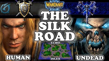 Grubby | Warcraft 3 TFT | 1.29 | HU v UD on Echo Isles - The Silk Road