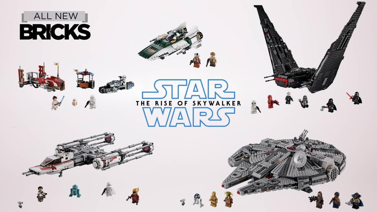 Lego Star Wars Rise of Skywalker Compilation All Wave 1 - YouTube
