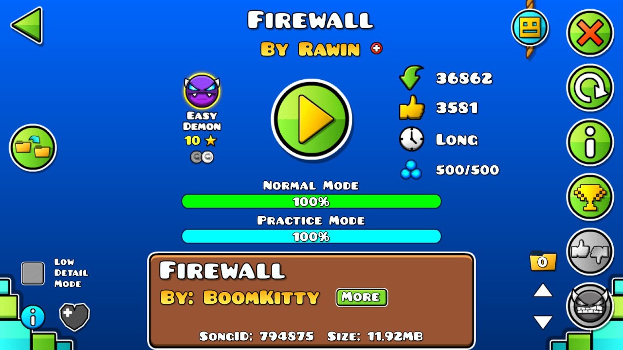 Firewall (100% EASY DEMON) by Rawin