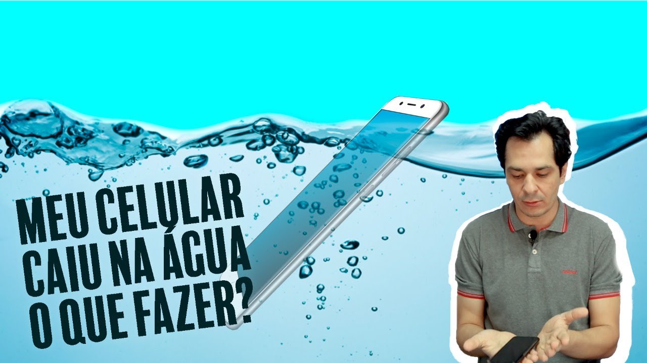 O que fazer se o seu celular molhar? - YouTube