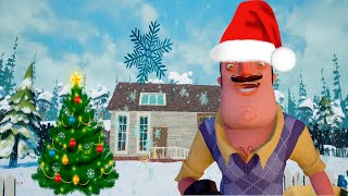 Шоу Привет Сосед!С Новым Годом От Василича!Игра Hello Neighbor  Прохождение Модов!Рождество 2024